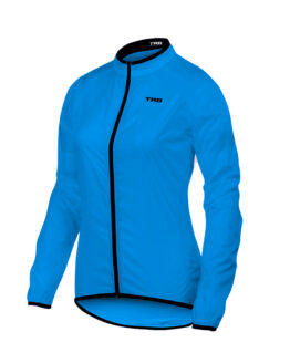 chaqueta ciclismo mujer azul
