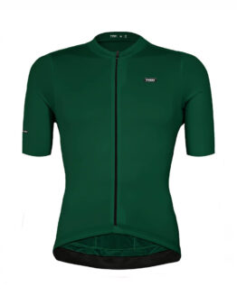 jersey ciclismo manga corta verde