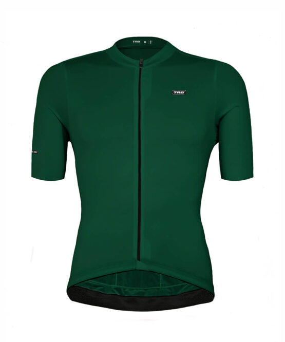 jersey ciclismo manga corta verde