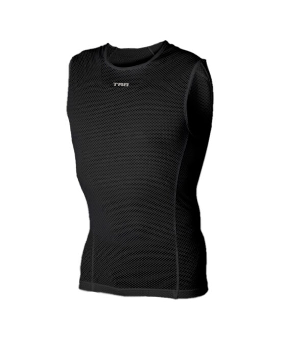 camiseta interior ciclismo baselayer negro