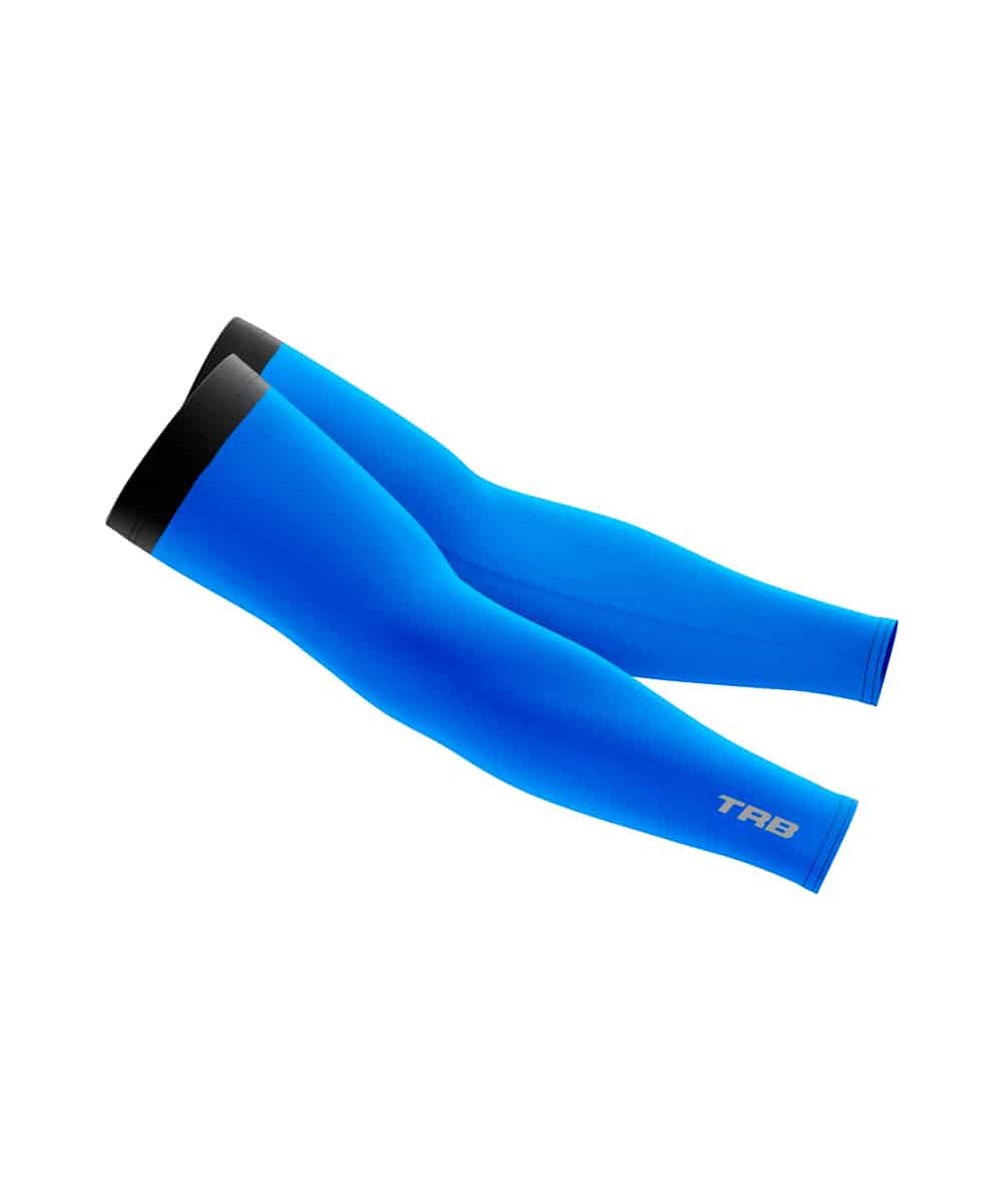 11LCY61-AZU-v2 manguillas lycra ciclismo azules