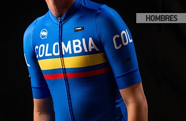 jersey ciclismo colombia hombre manga corta