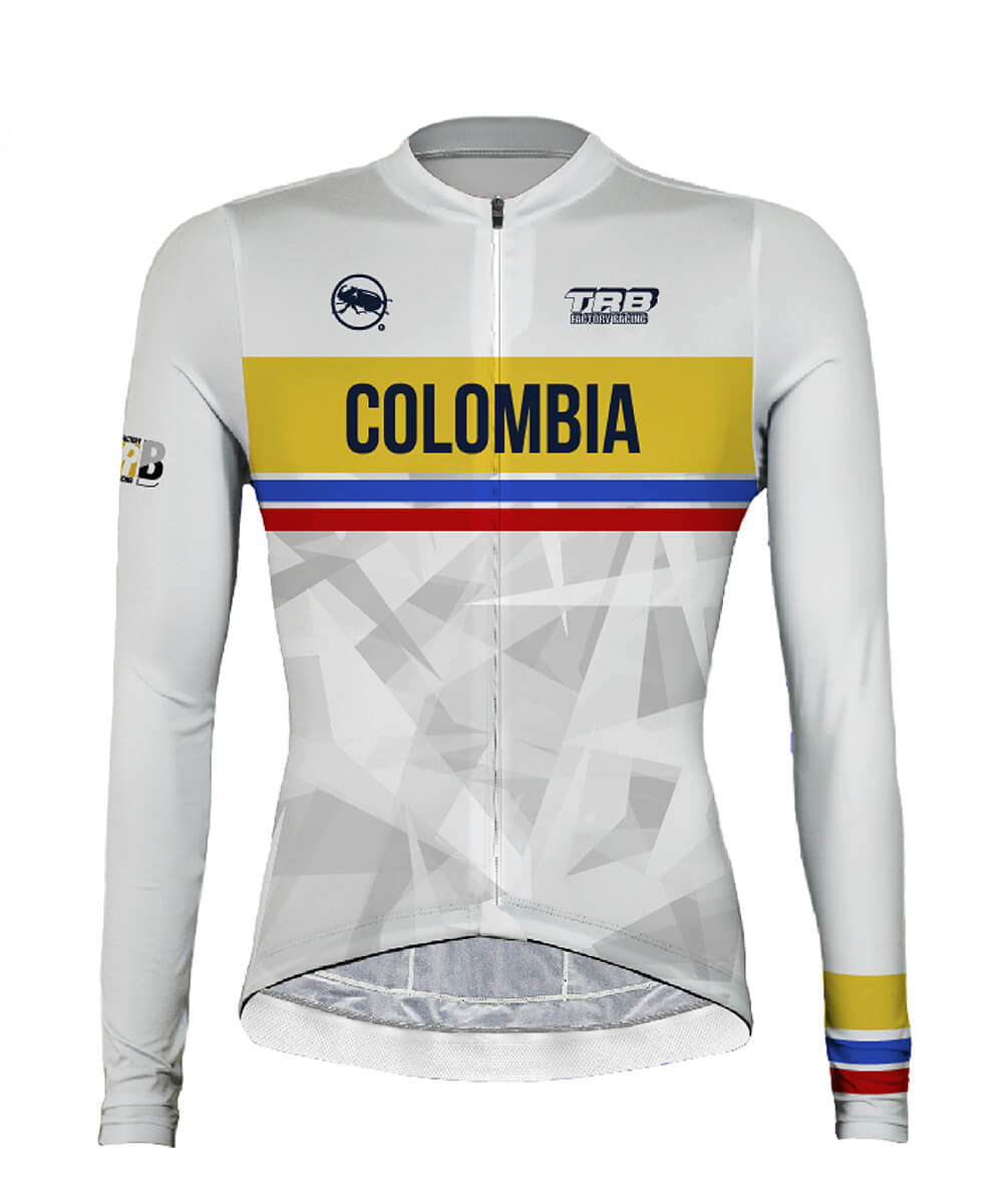 jersey ciclismo manga larga Colombia