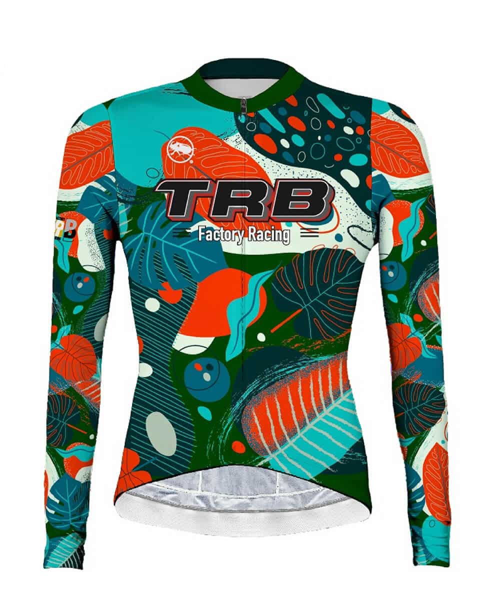 jersey ciclismo manga larga TRB