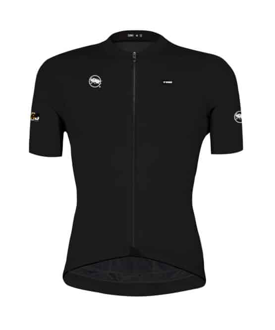 jersey ciclismo negro hombre