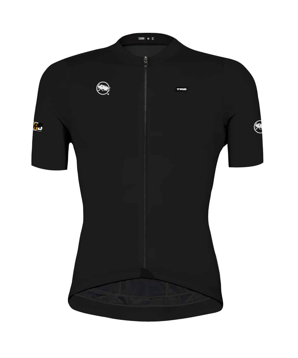 jersey ciclismo negro hombre