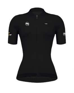 jersey ciclismo negro mujer