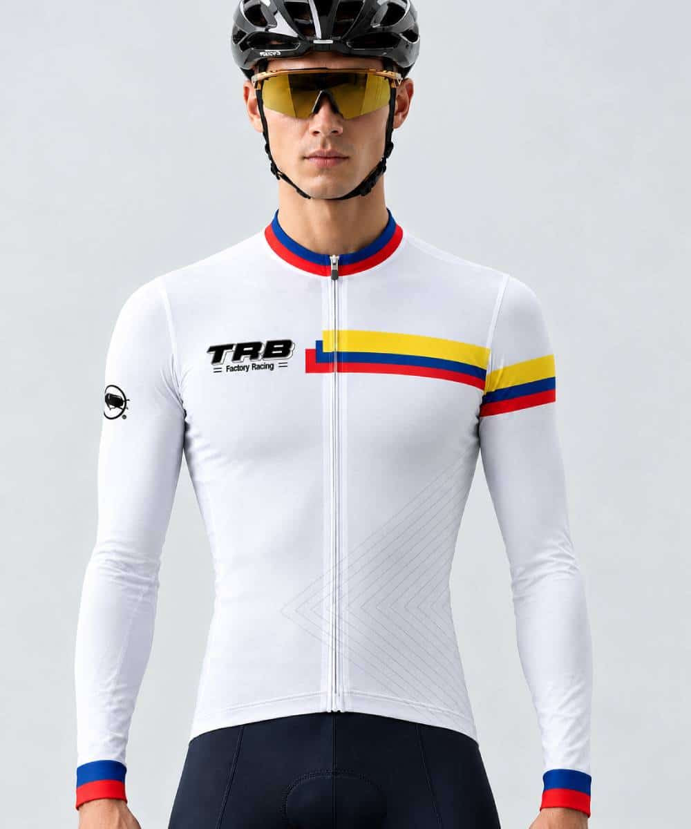 jersey ciclismo colombia manga larga
